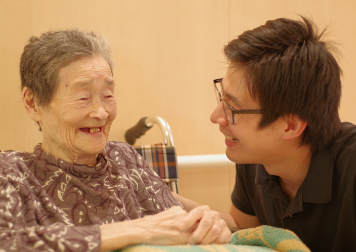 利用者に寄り添う介護