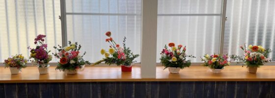 お花のアレンジメント