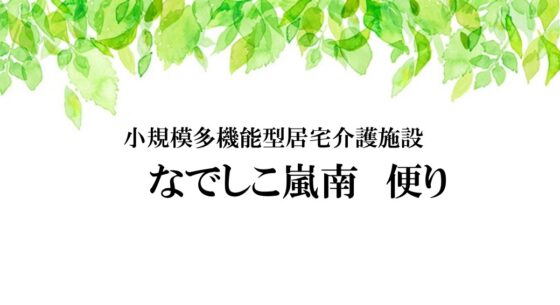 なでしこ嵐南☆通信120号・121月号